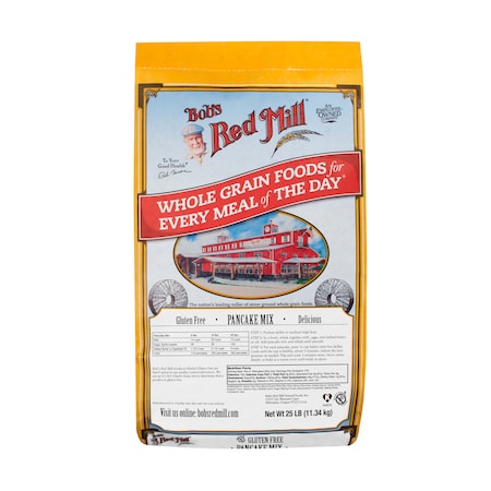 Bobs Red Mill Natural Foods Bob's Red Mill Gluten Free Pancake Mix 25lbs 1610B25